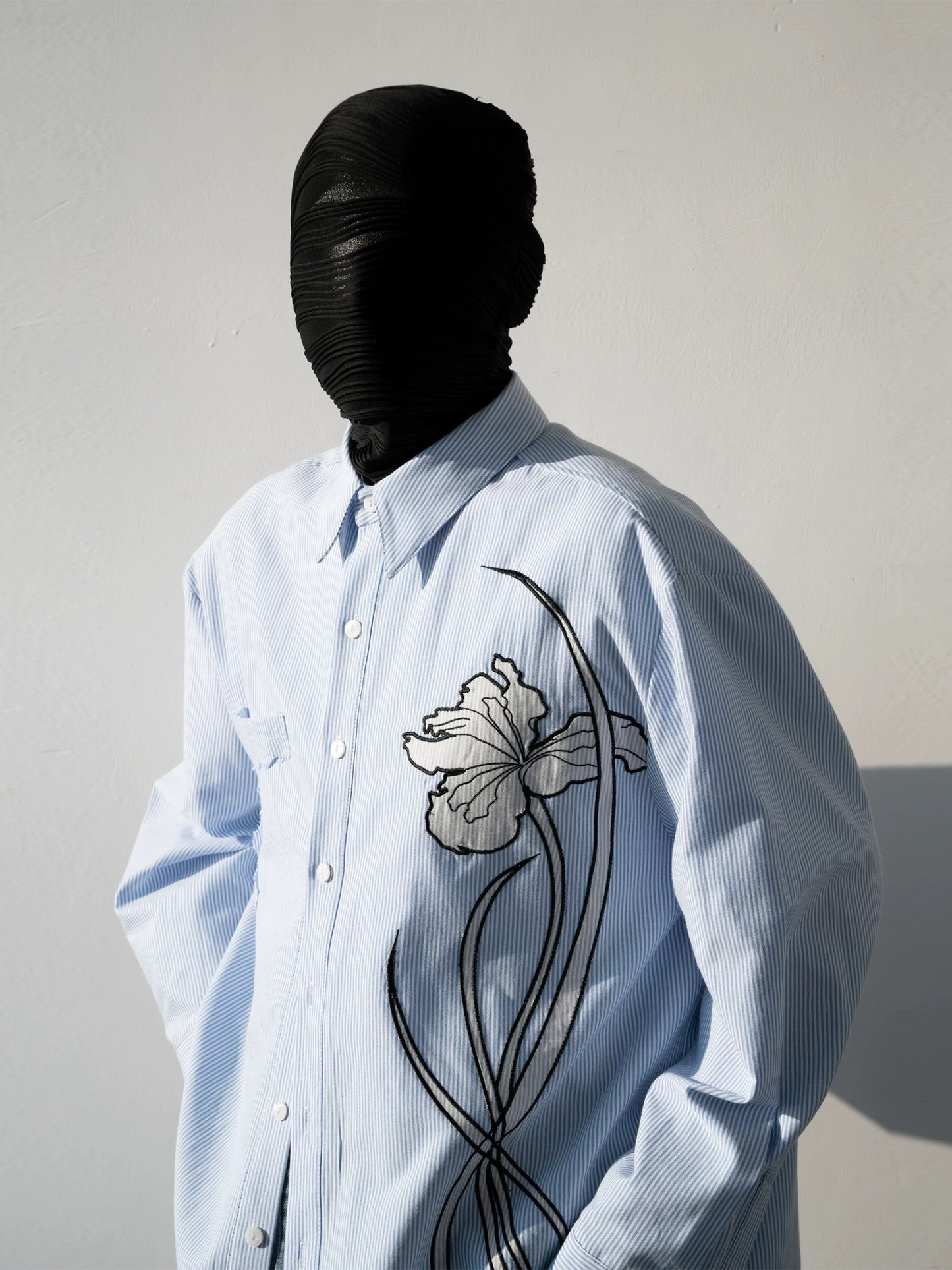 Iris Patchwork Embroidered Shirt