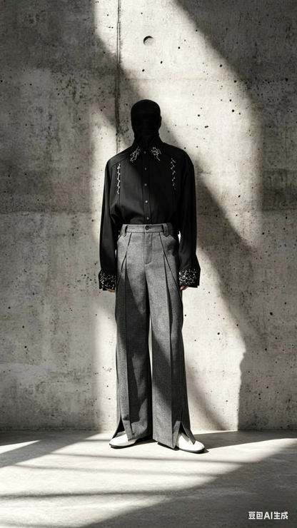 Micro Flared Trousers