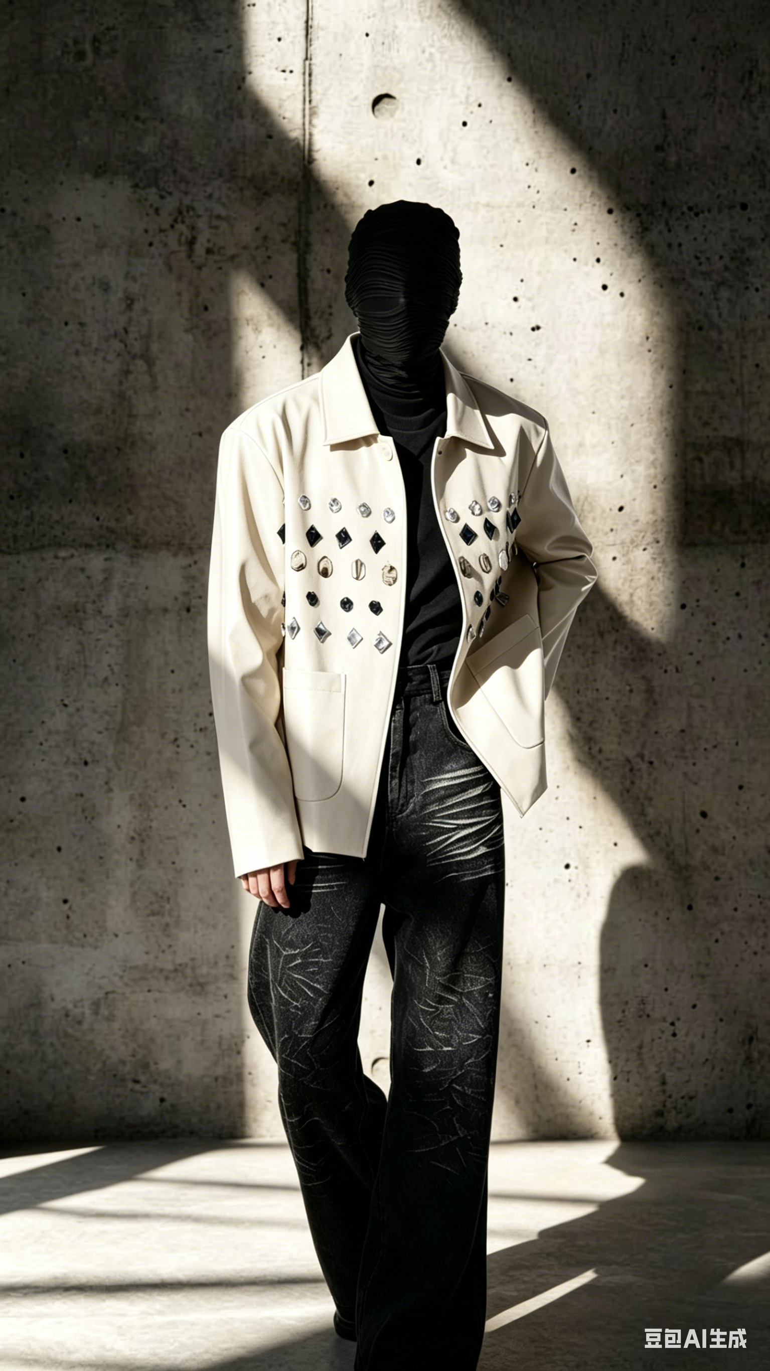Ivory Jade Jewelled Jacket