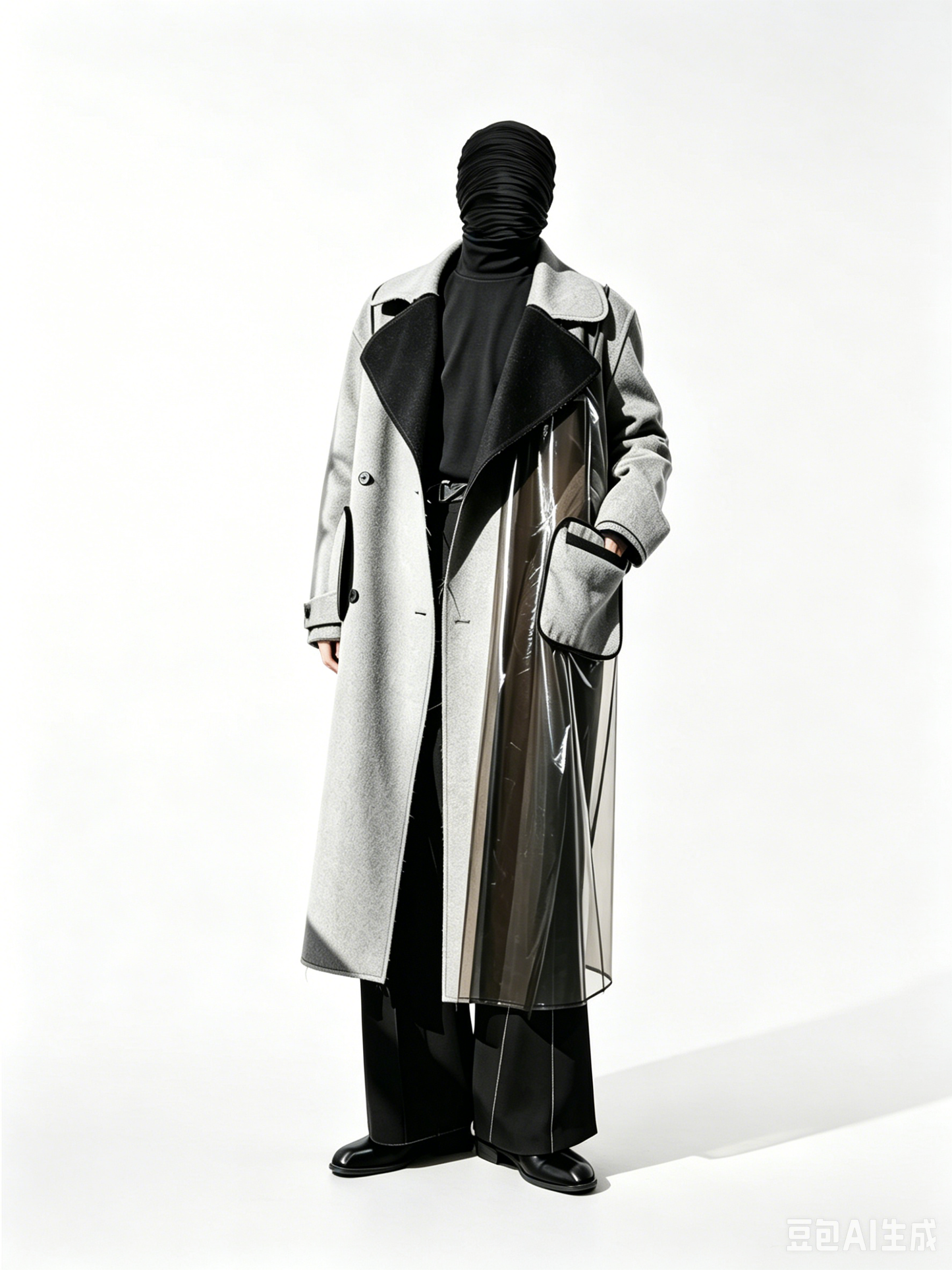 Handmade Double Sided Wool Tweed Coat