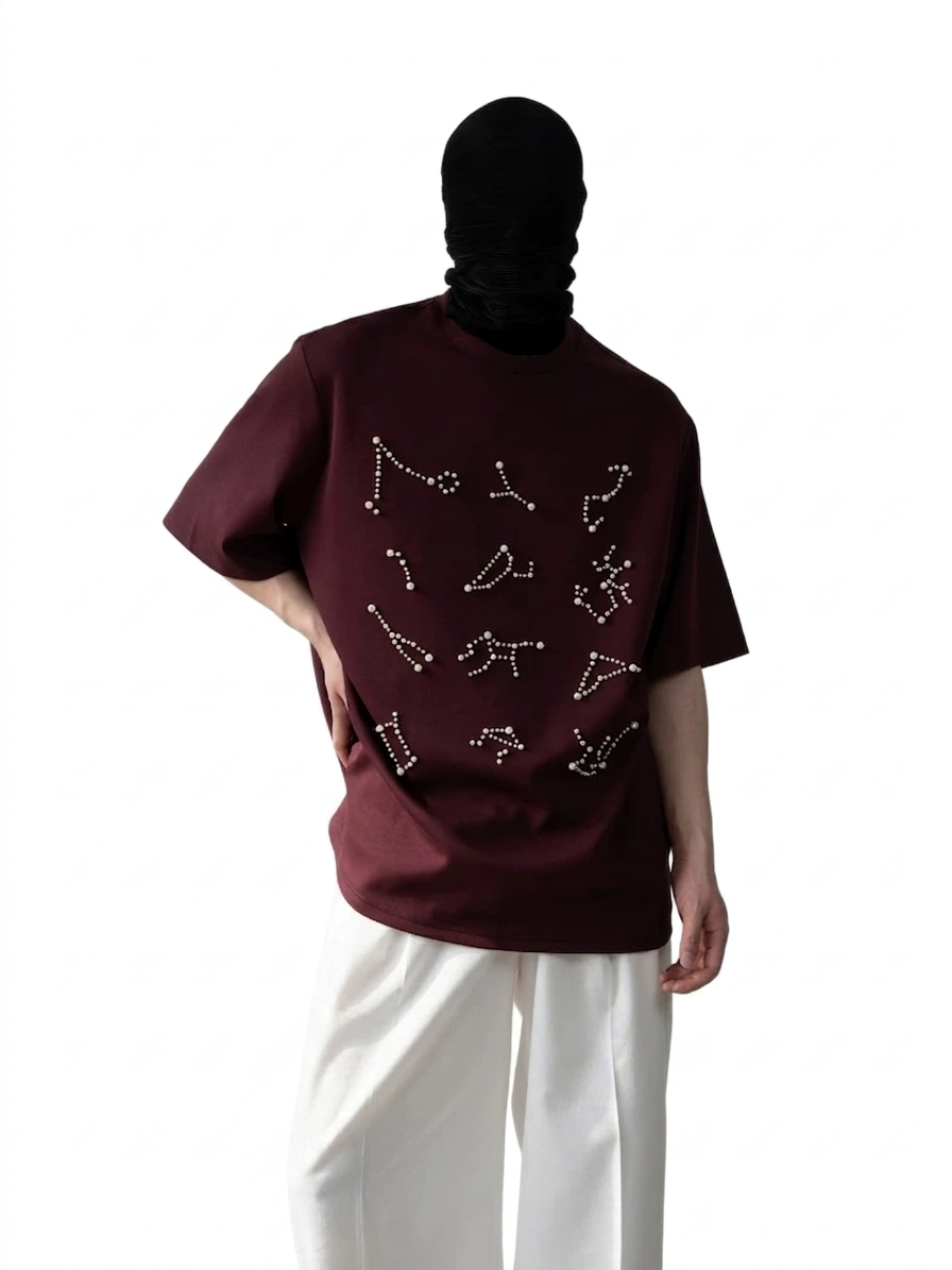 Constellation Pearl Bead Short Sleeve
