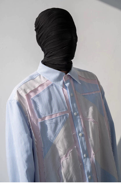 Deconstructed Colour Block Shirt