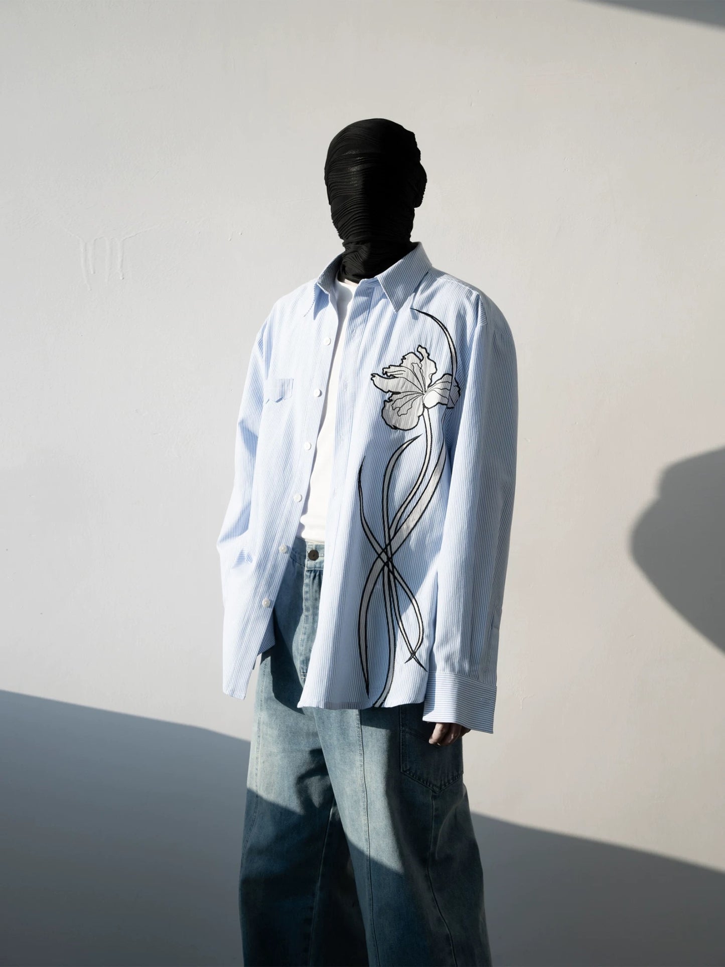 Iris Patchwork Embroidered Shirt