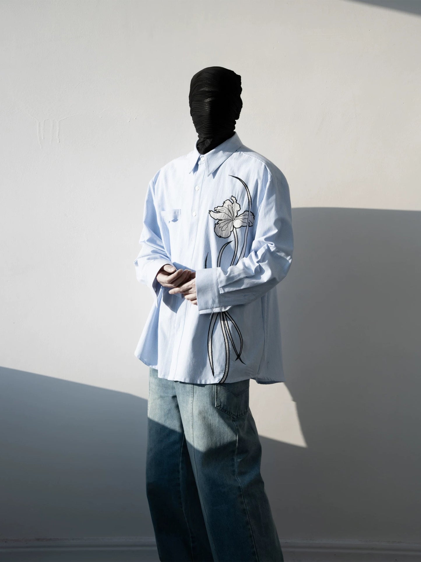 Iris Patchwork Embroidered Shirt