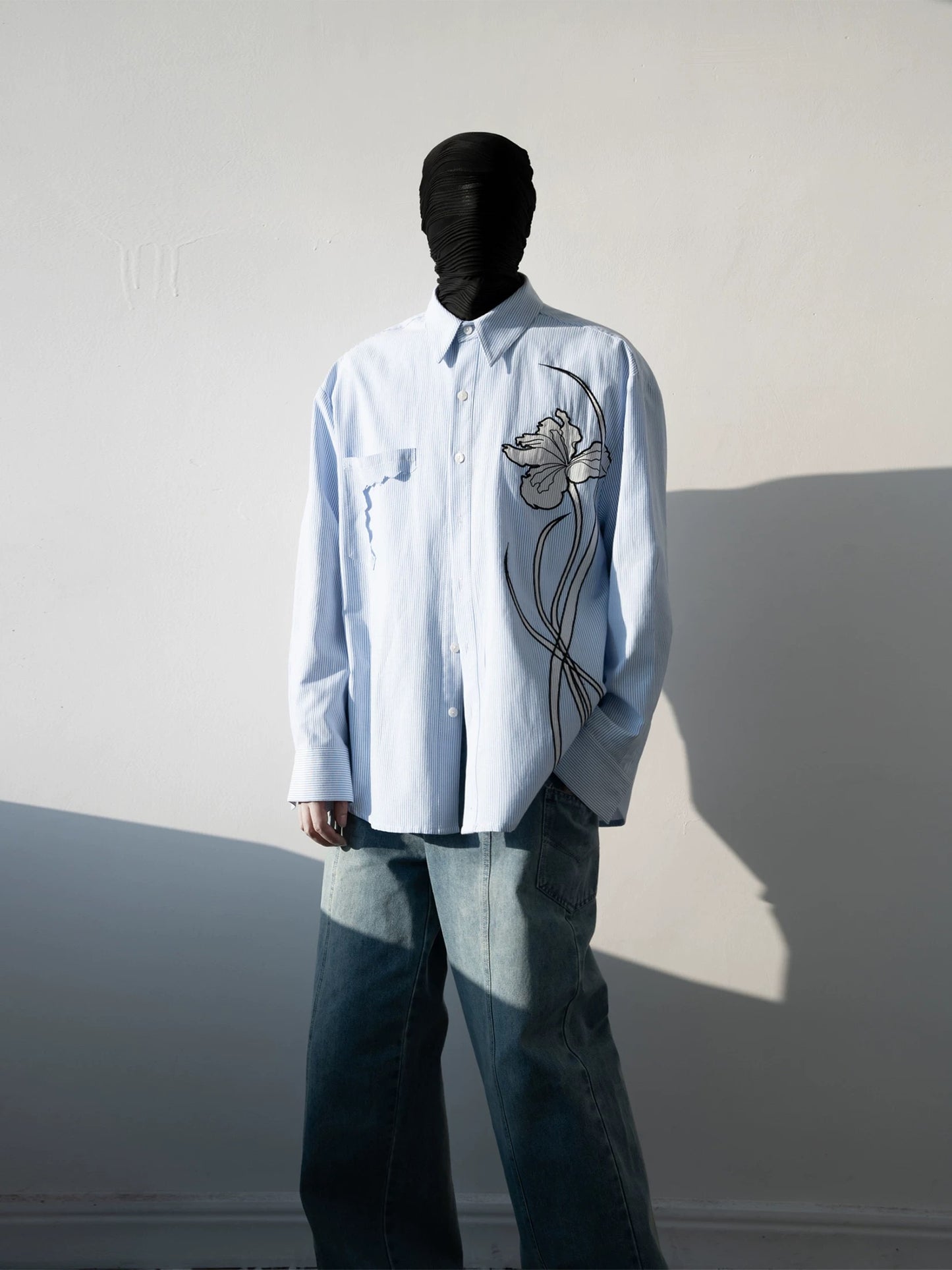 Iris Patchwork Embroidered Shirt