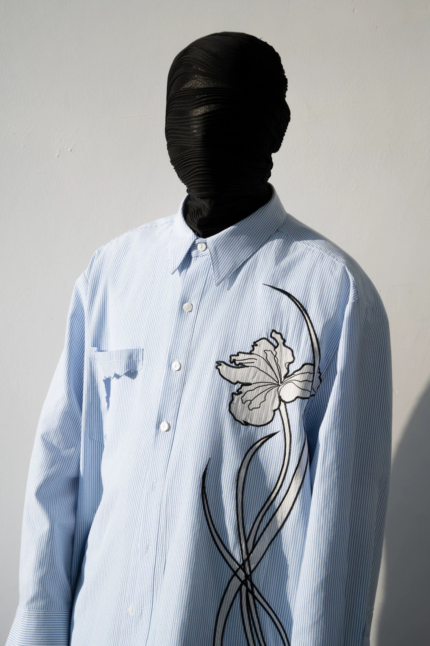 Iris Patchwork Embroidered Shirt