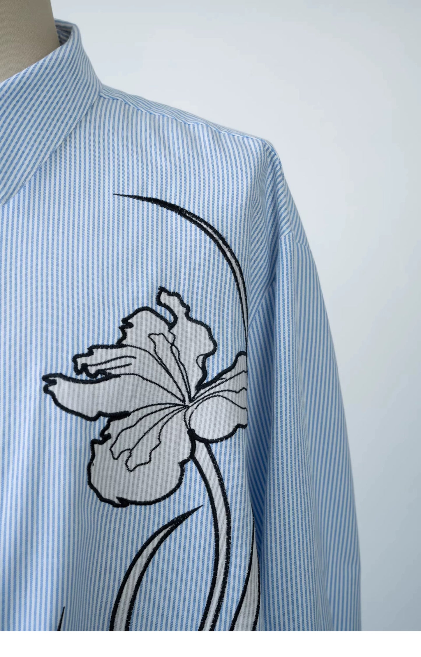 Iris Patchwork Embroidered Shirt