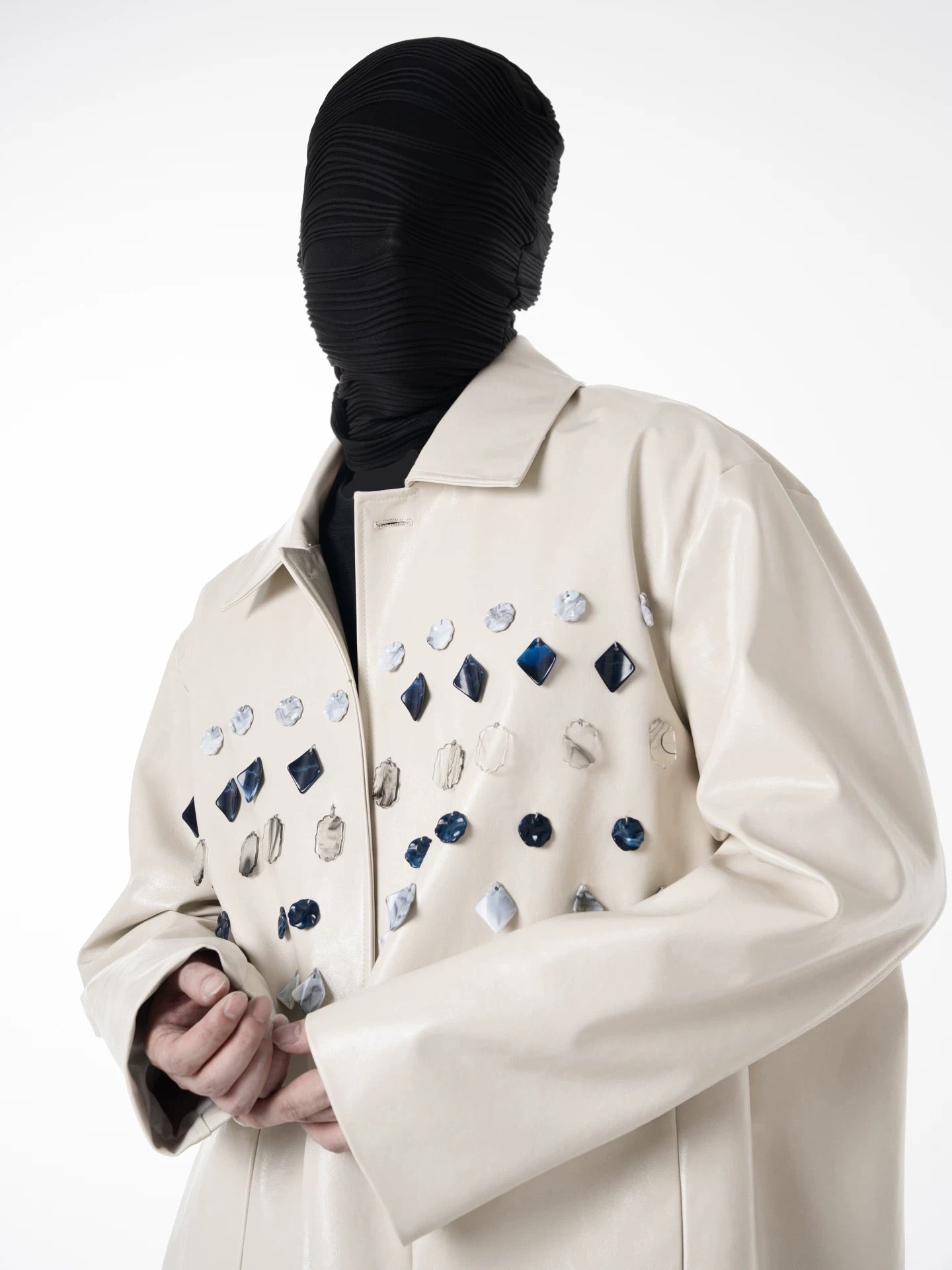 Ivory Jade Jewelled Jacket