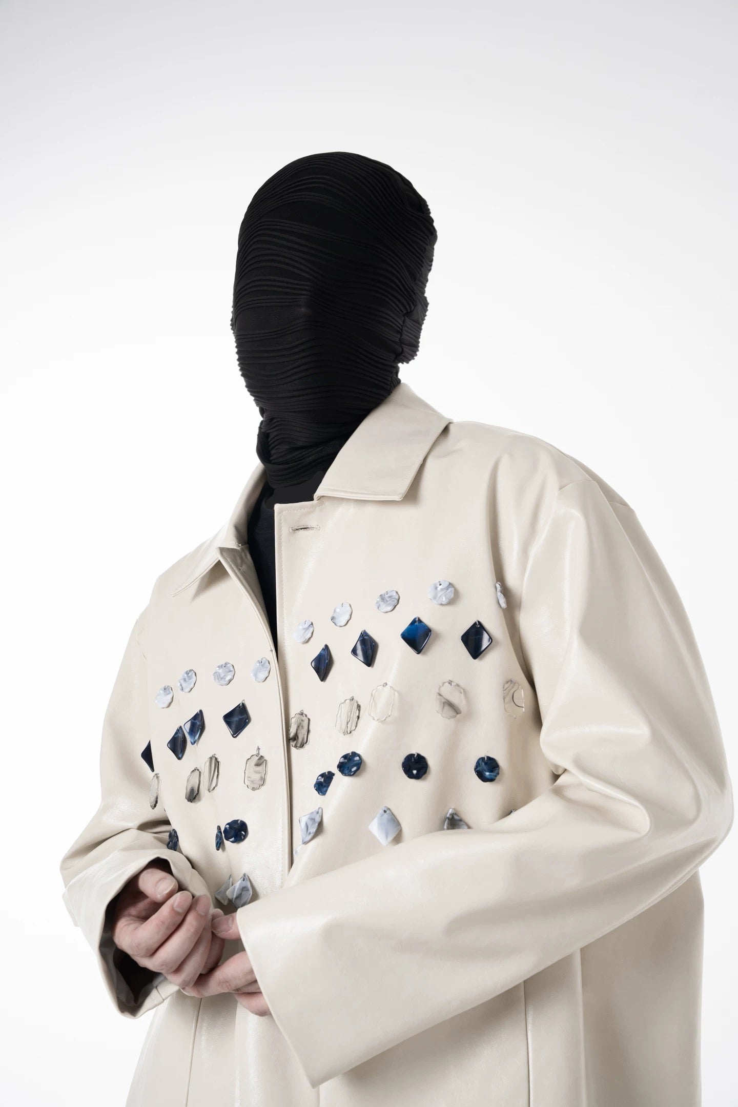 Ivory Jade Jewelled Jacket