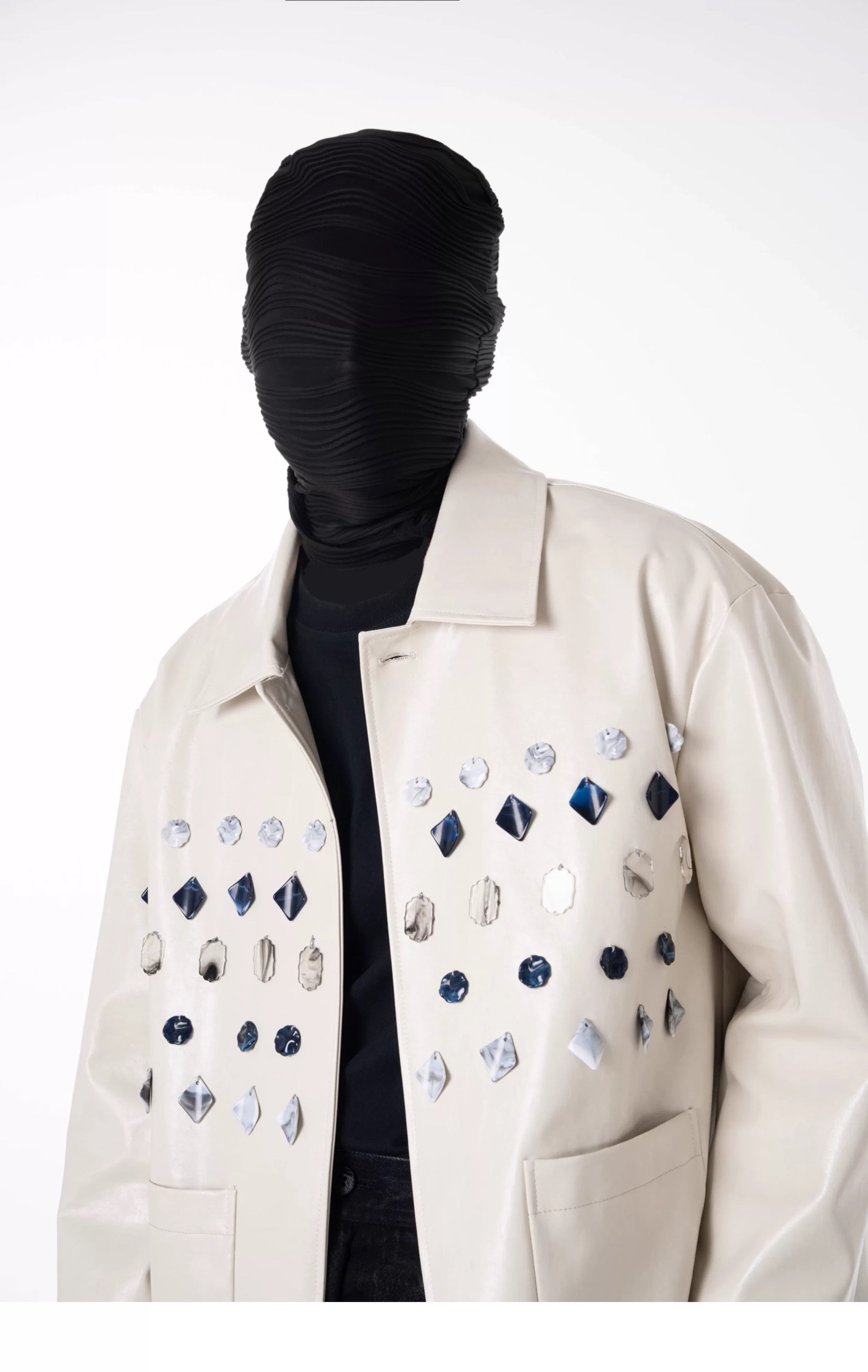 Ivory Jade Jewelled Jacket