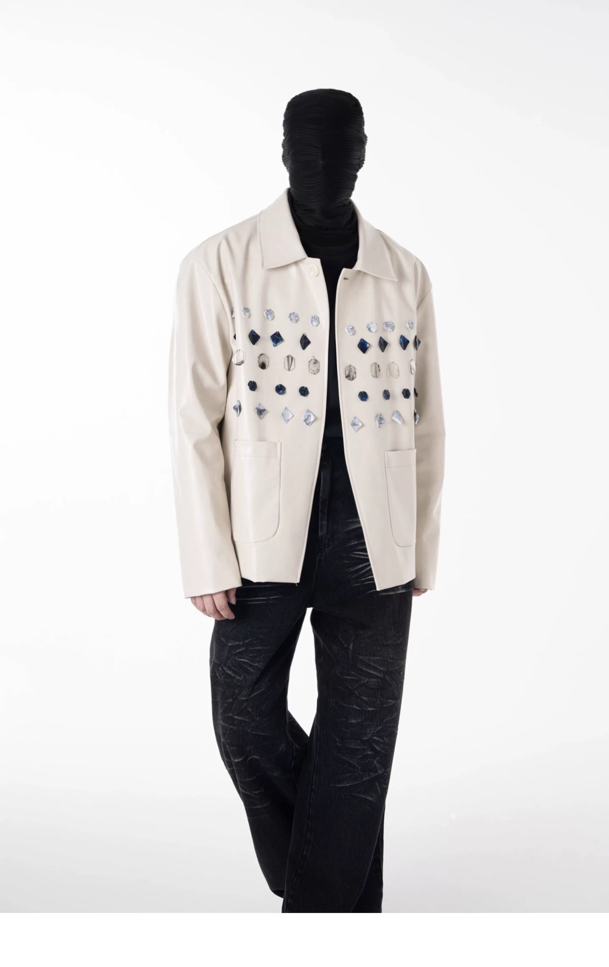 Ivory Jade Jewelled Jacket