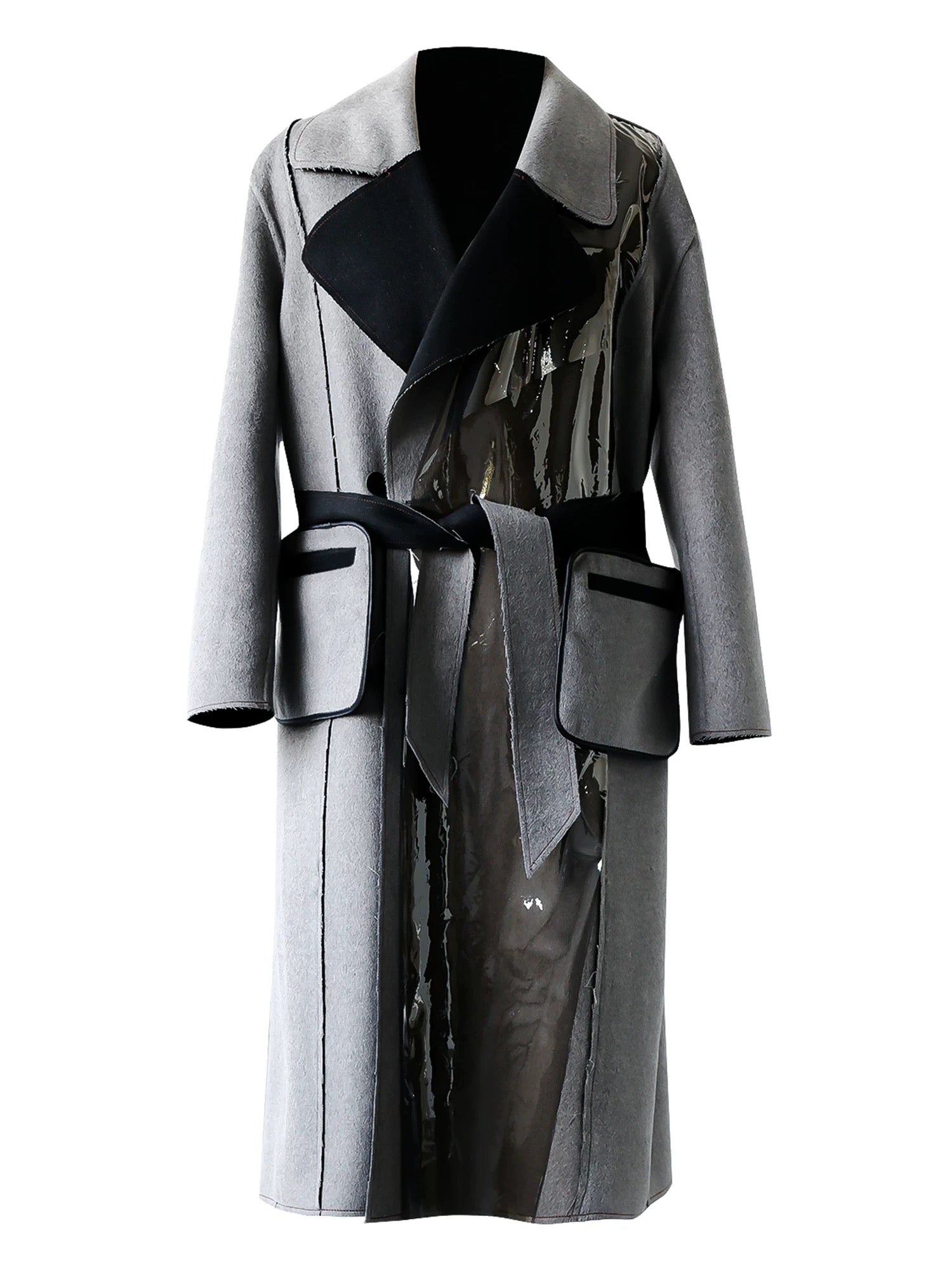 Handmade Double Sided Wool Tweed Coat