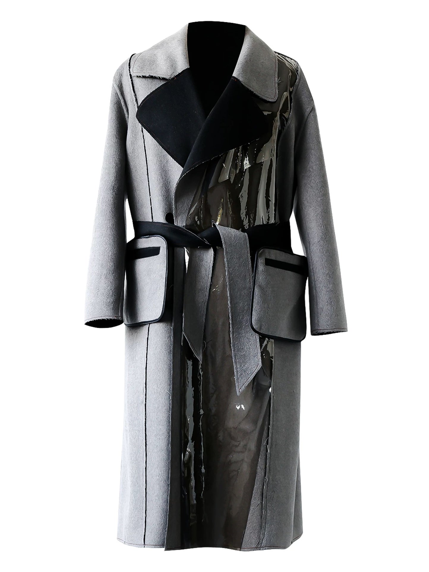Handmade Double Sided Wool Tweed Coat