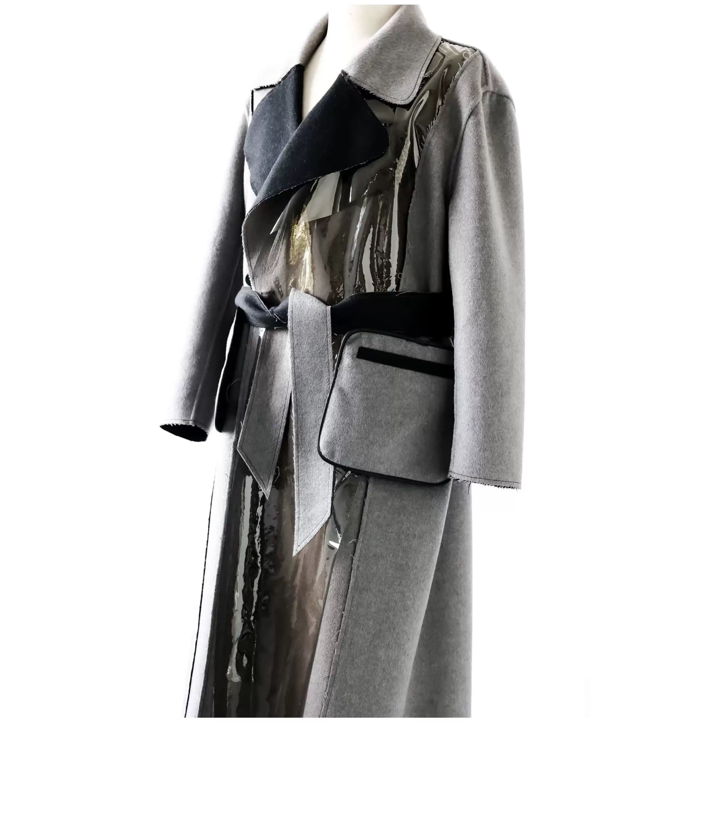 Handmade Double Sided Wool Tweed Coat