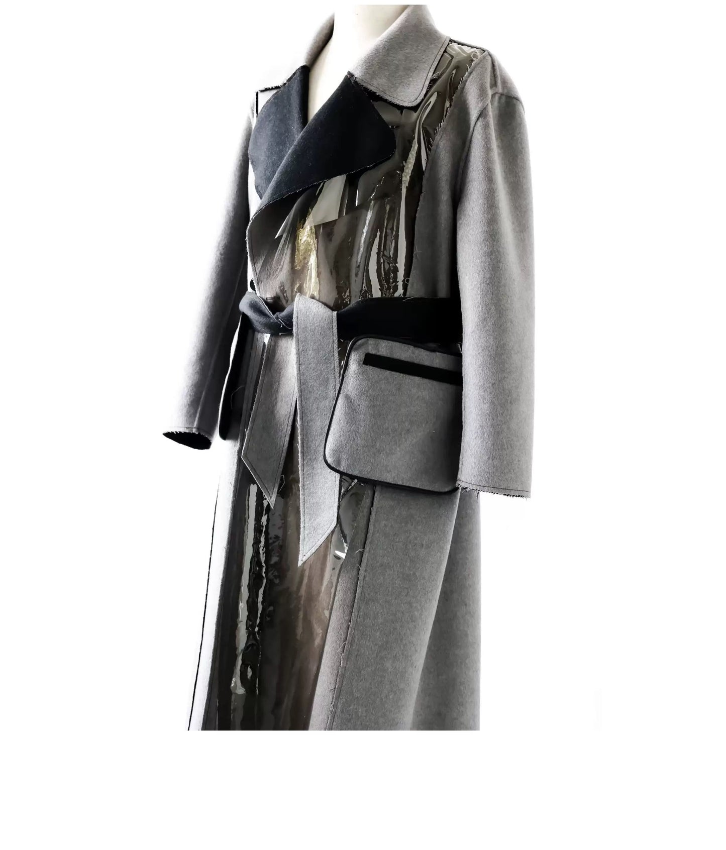 Handmade Double Sided Wool Tweed Coat