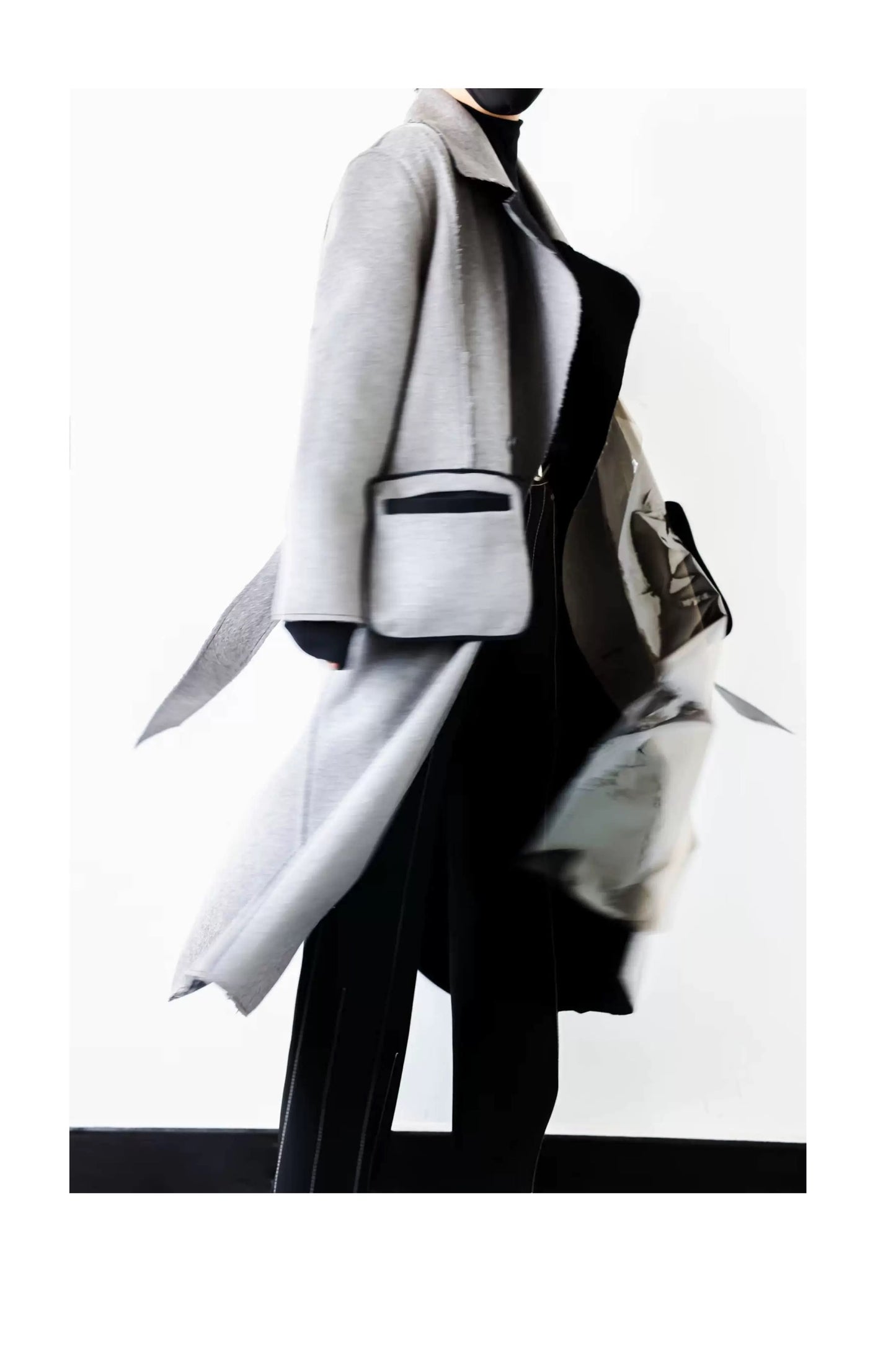 Handmade Double Sided Wool Tweed Coat