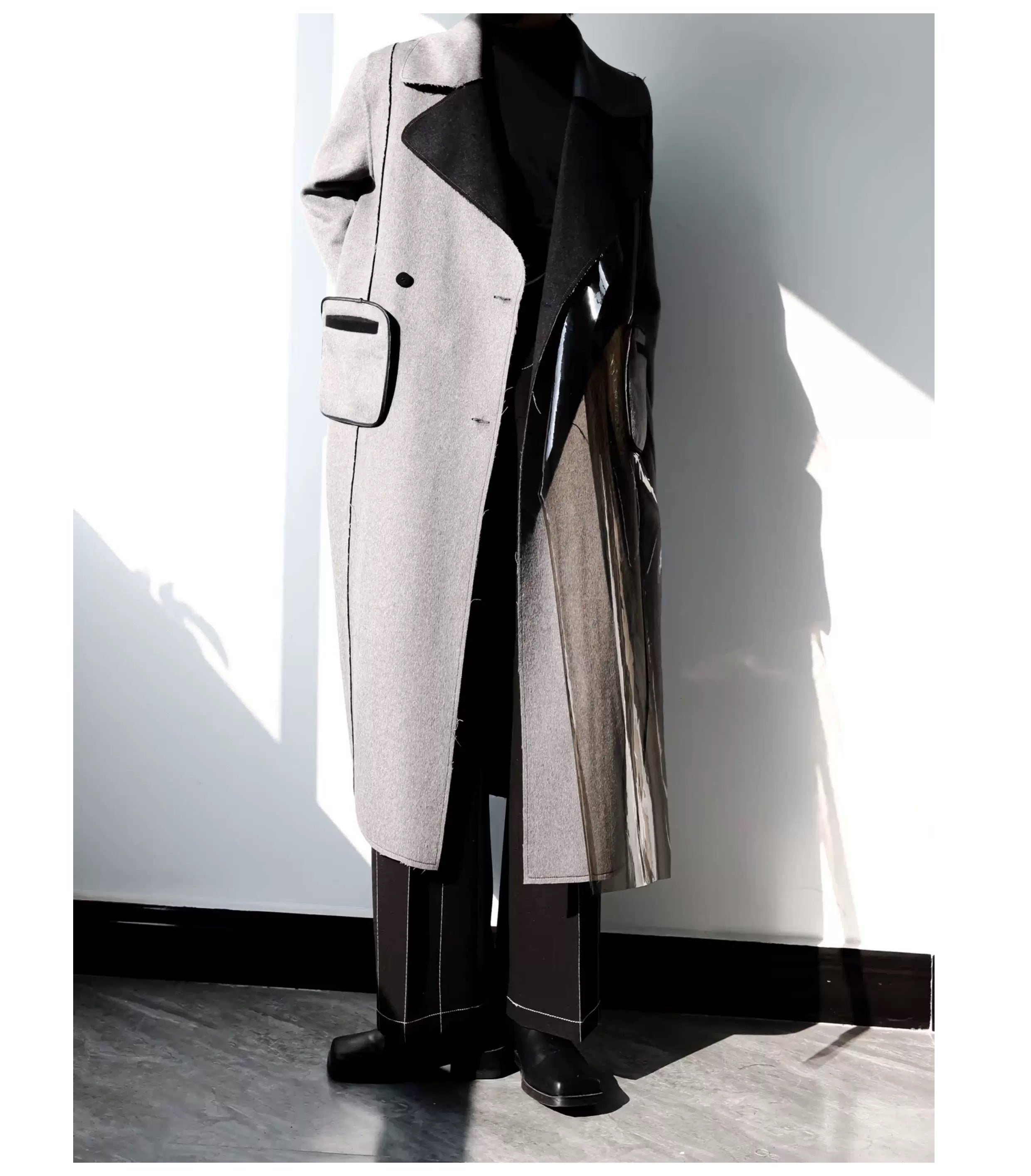 Handmade Double Sided Wool Tweed Coat