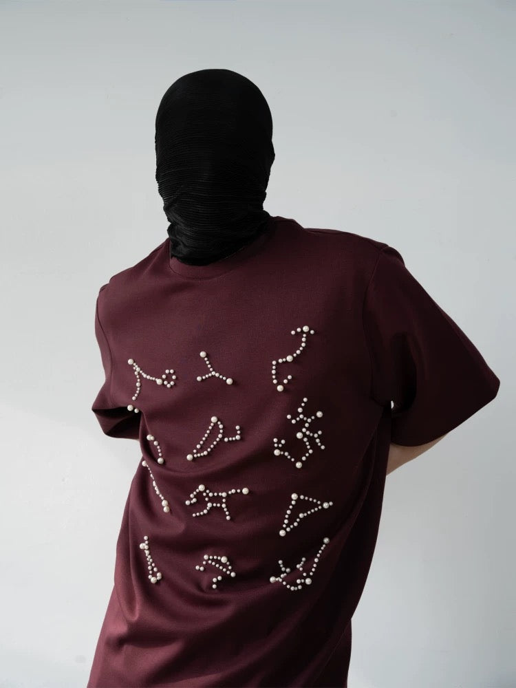Constellation Pearl Bead Short Sleeve