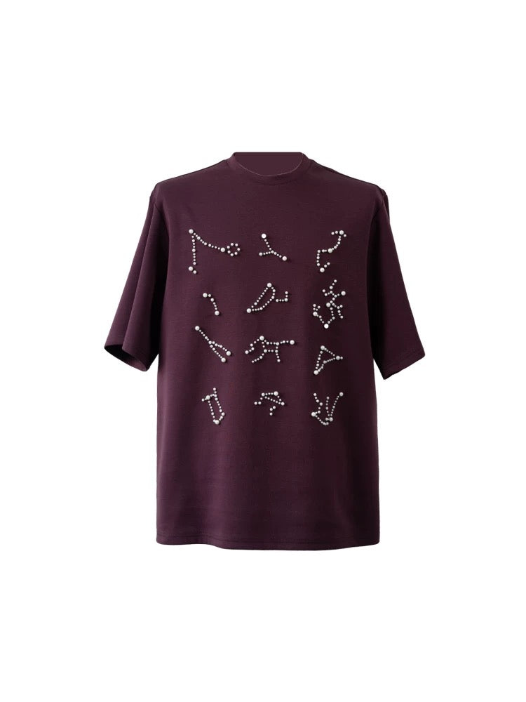 Constellation Pearl Bead Short Sleeve