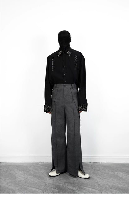 Micro Flared Trousers