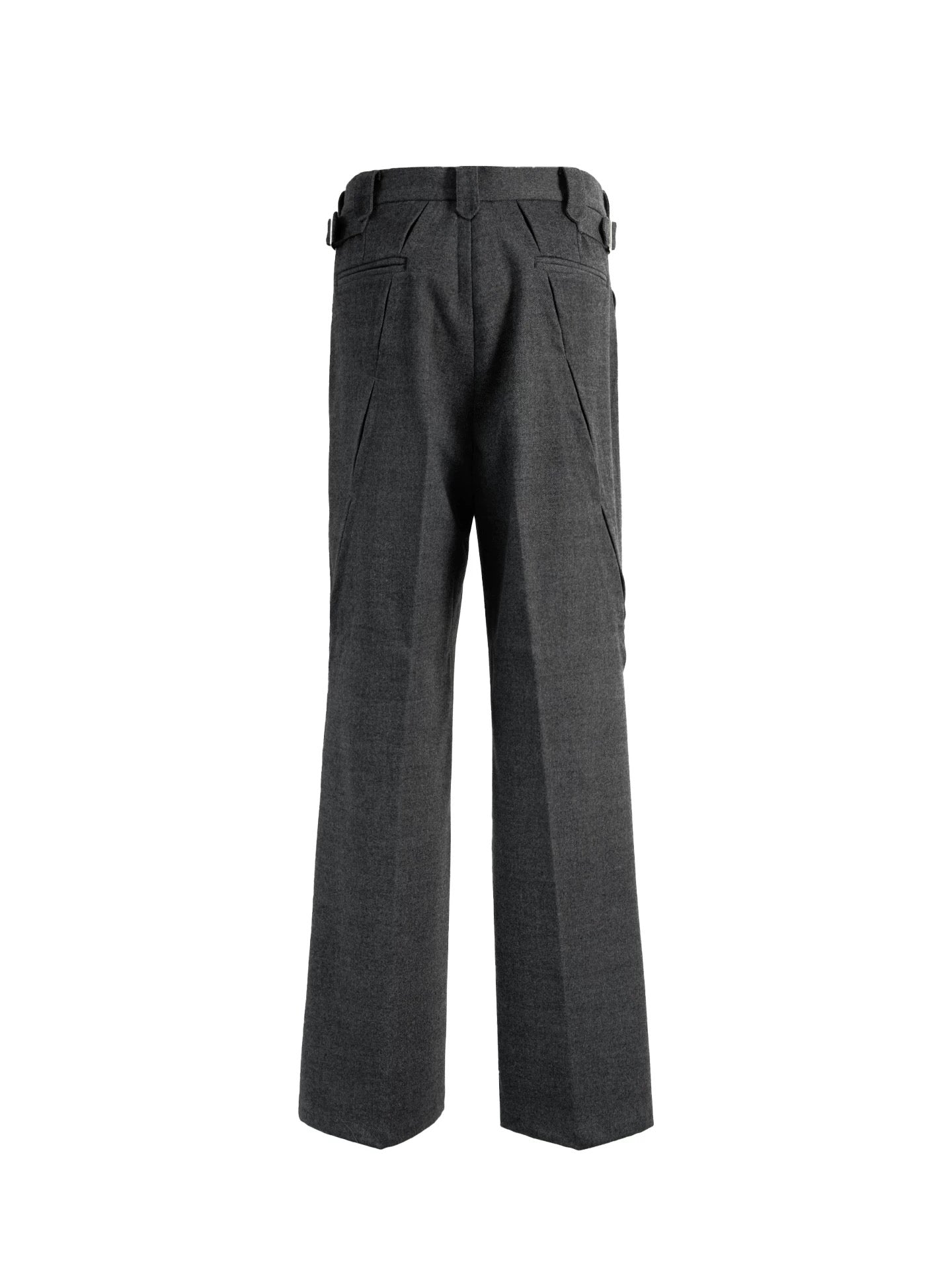 3D Micro Flared Trousers