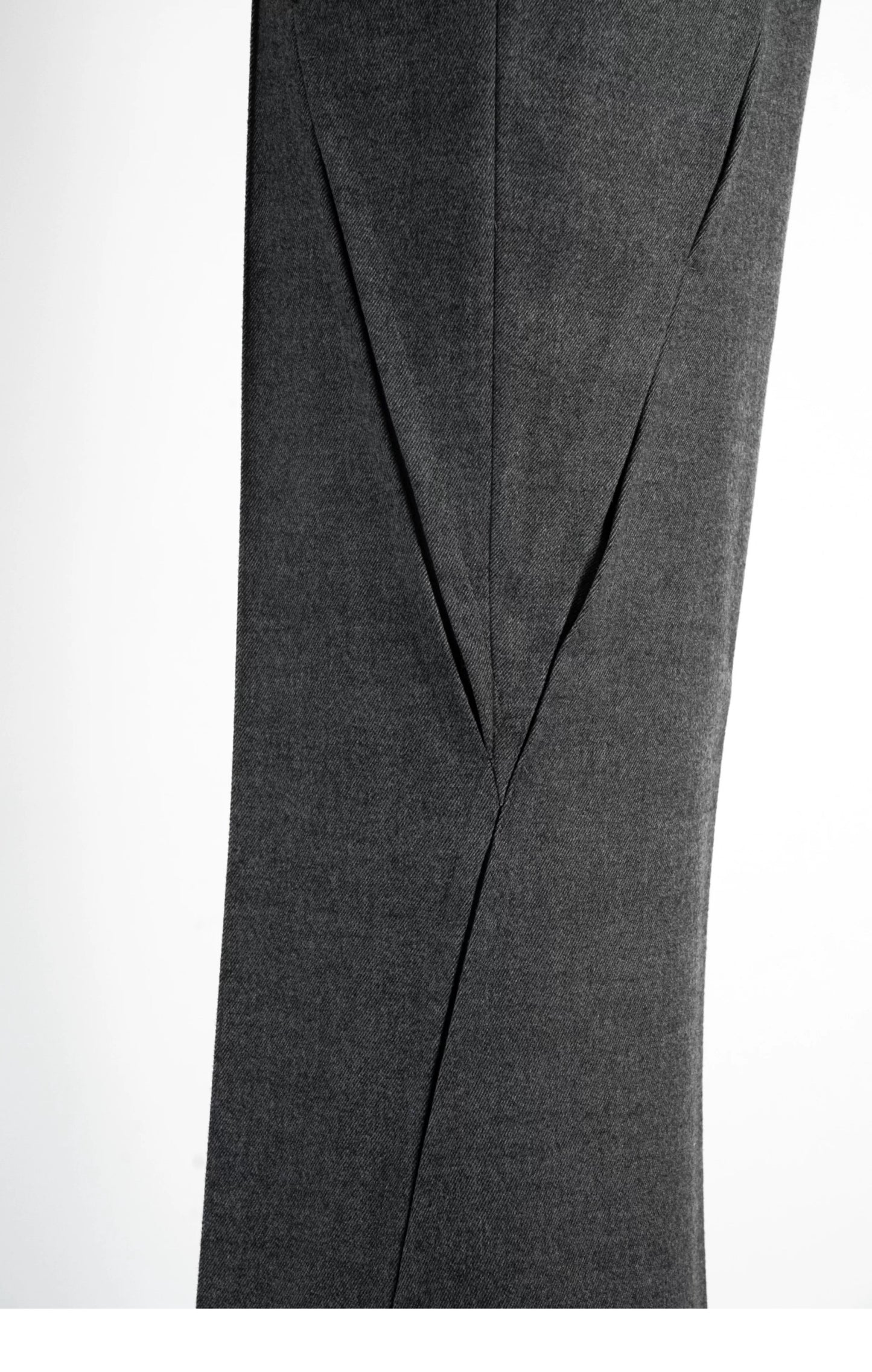 3D Micro Flared Trousers